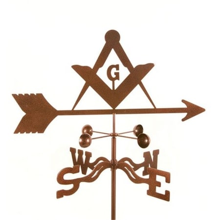 Ez Vane EZ Vane EZ1708-GR Masons Weathervane with Garden Mount EZ1708-GR